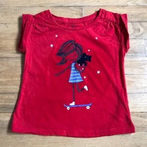 Baby Gap Red, White & Blue top